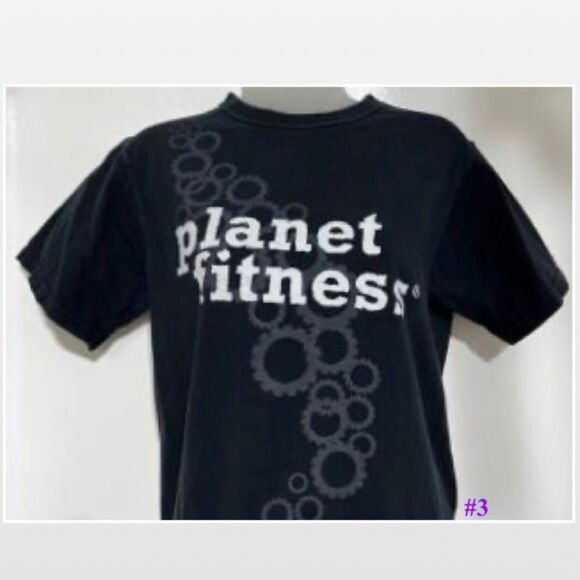 Small Black Gym Fitness T-shirt Top - Picture 2 of 10